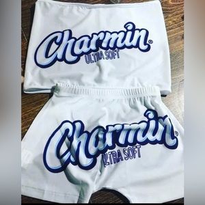 CHARMIN 2-Piece Sexy Short Set.